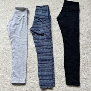 Lululemon leggings size 2 - 4 all cropped
